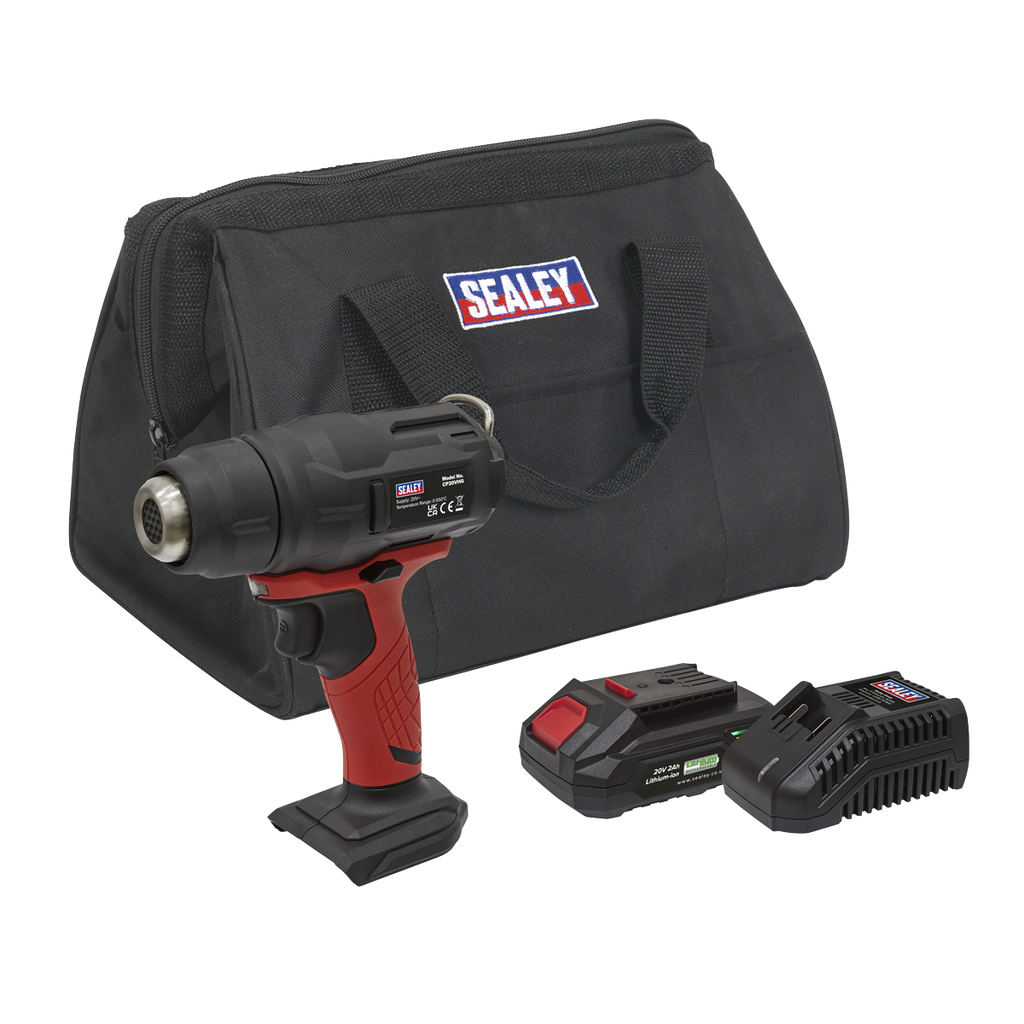 SV20 Series Cordless Heat Gun Kit 20V 2Ah (Factory Refurbished B)