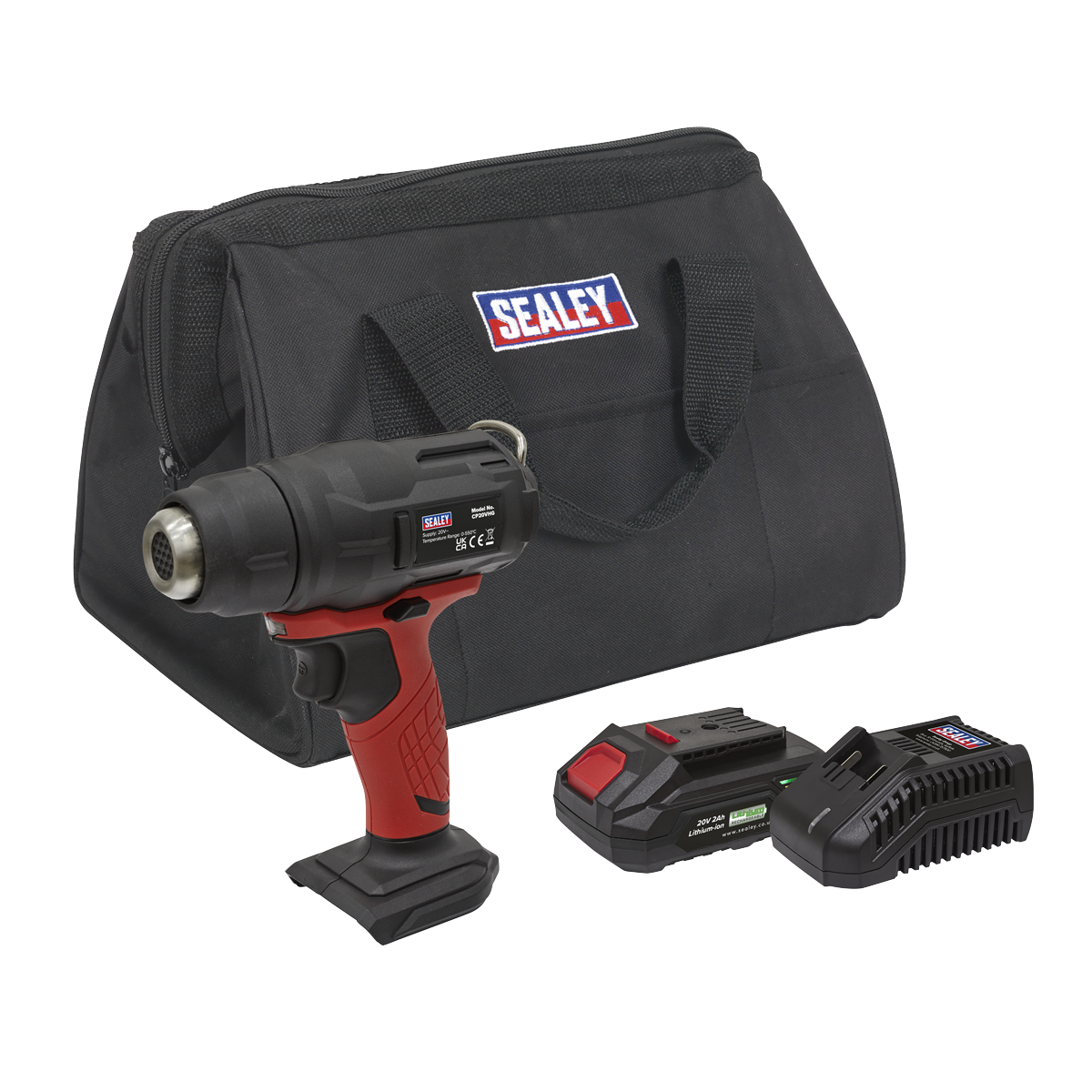 SV20 Series Cordless Heat Gun Kit 20V 2Ah (Factory Refurbished B)