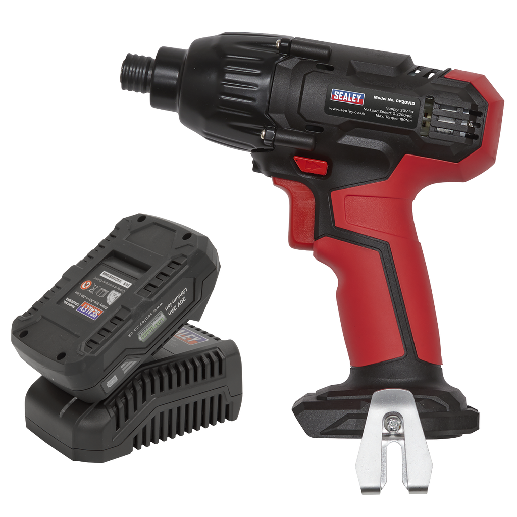 SV20 Series 1/4"Hex Drive Cordless Impact Driver 20V 2Ah