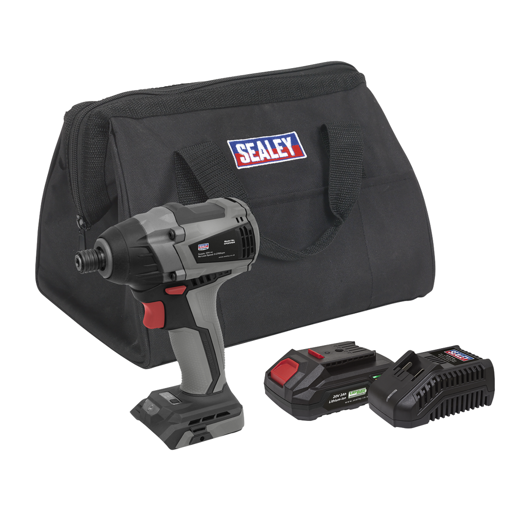 Premier SV20 Series 1/4"Hex Brushless Cordless Impact Driver