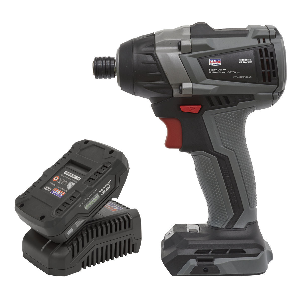 Premier SV20 Series 1/4"Hex Brushless Cordless Impact Driver
