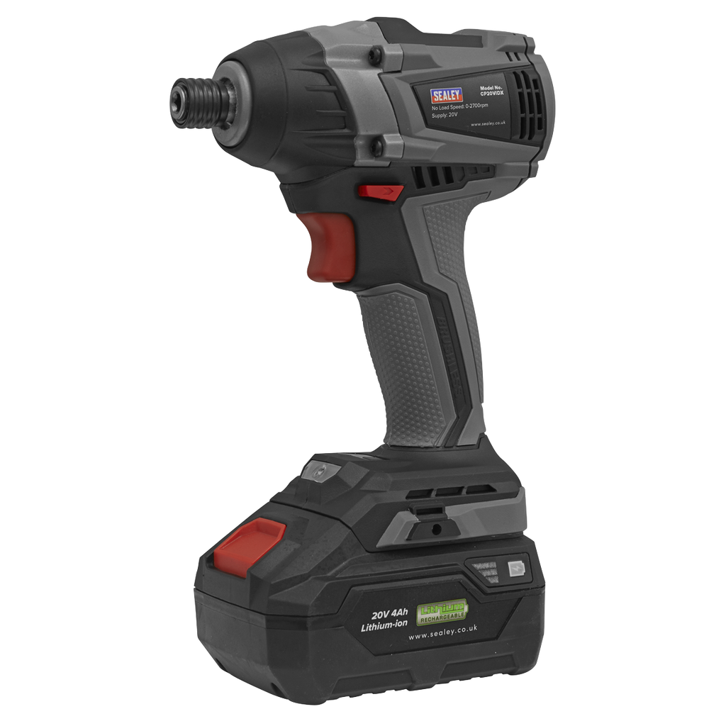 Premier SV20 Series 1/4"Hex Brushless Cordless Impact Driver