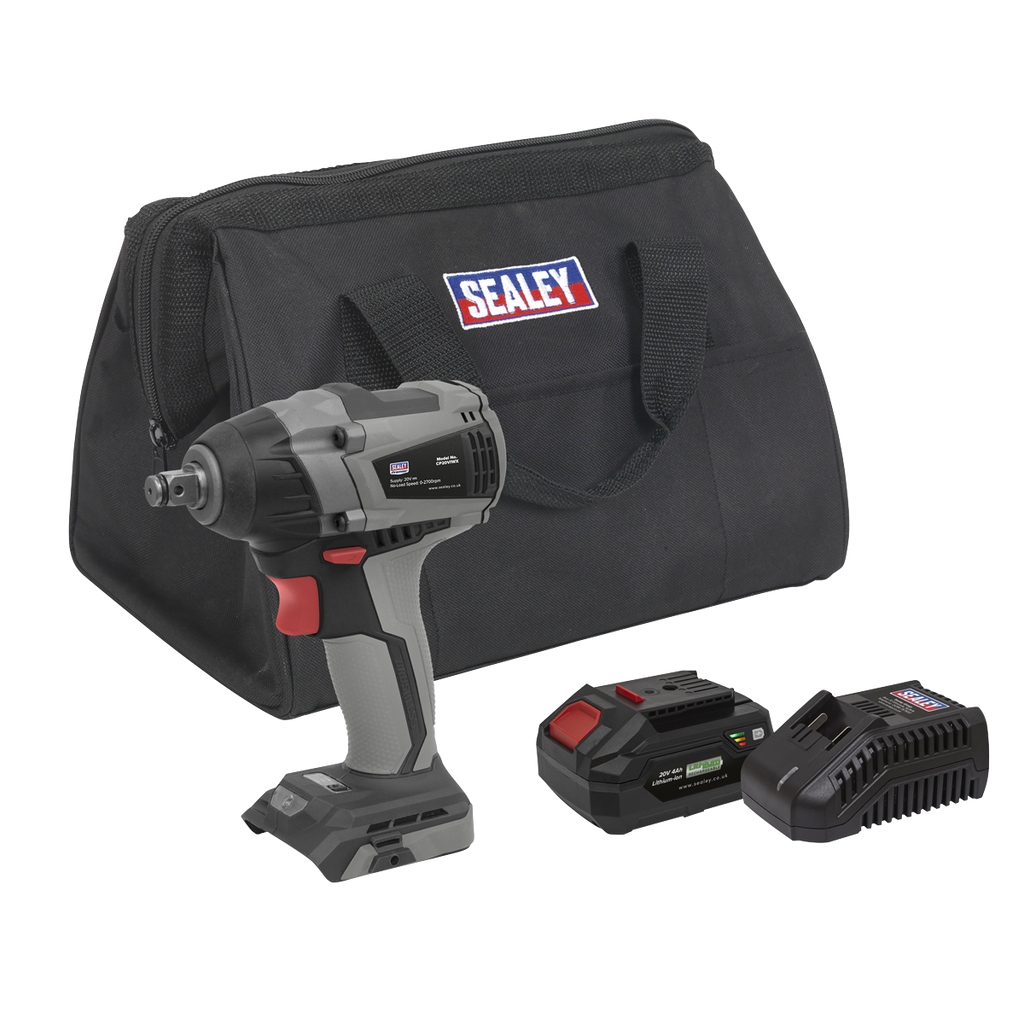 Premier SV20 Series 1/2"Sq Drive Brushless Cordless Impact W