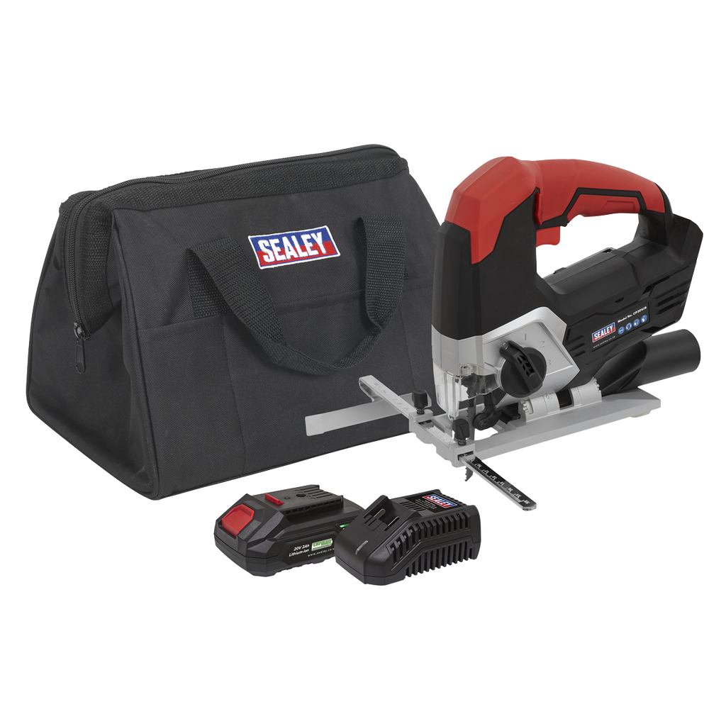 SV20 Series Cordless Jigsaw Kit 20V 2Ah