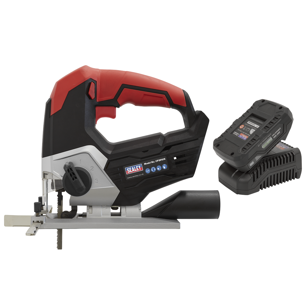SV20 Series Cordless Jigsaw Kit 20V 2Ah