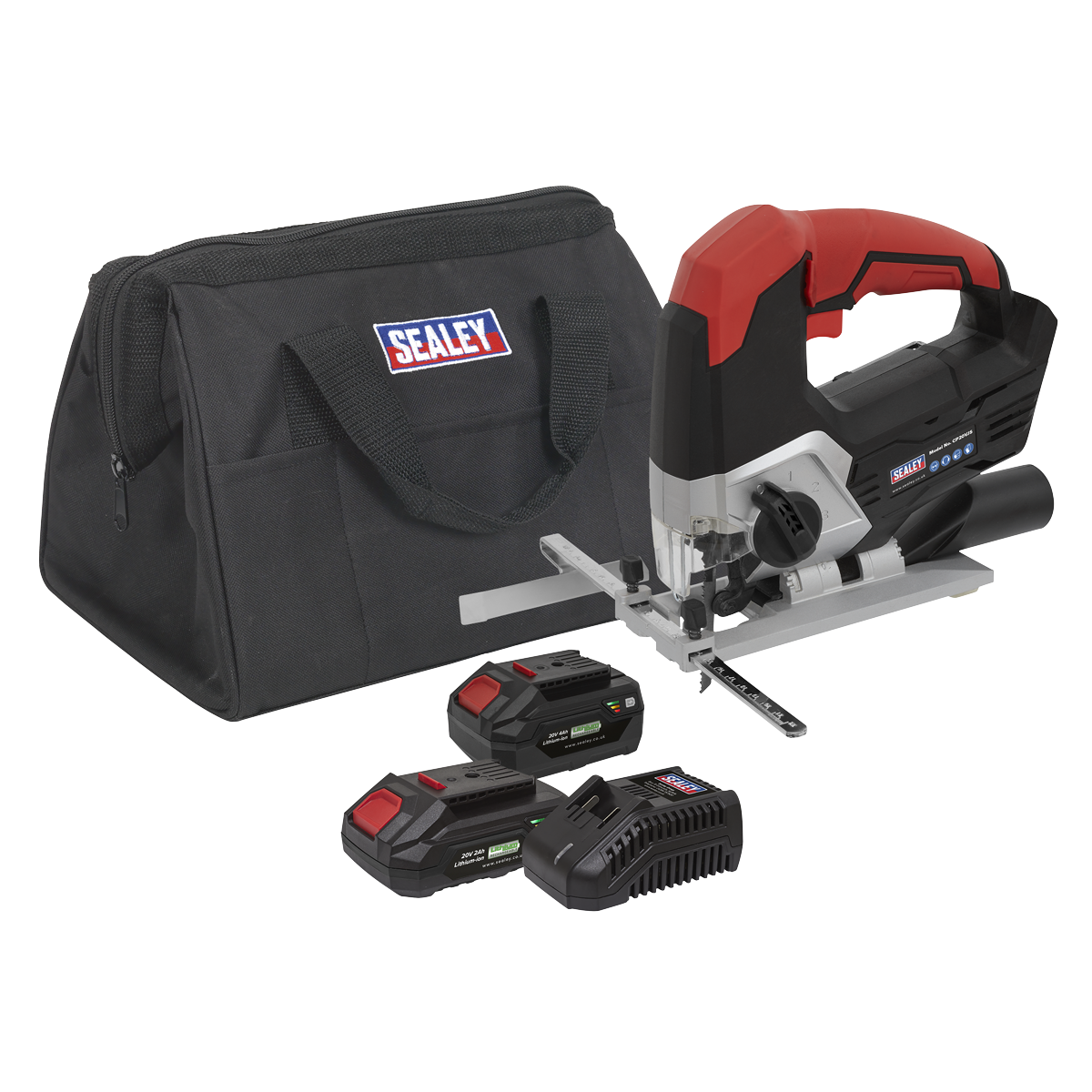 SV20 Series Cordless Jigsaw Kit 20V - 2 Batteries