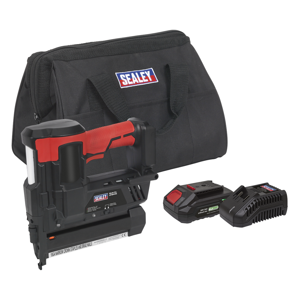 SV20 Series Cordless Nail/Staple Gun Kit 18G 20V 2Ah