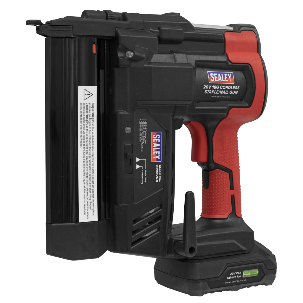 SV20 Series Cordless Nail/Staple Gun 18G 20V - Body Only