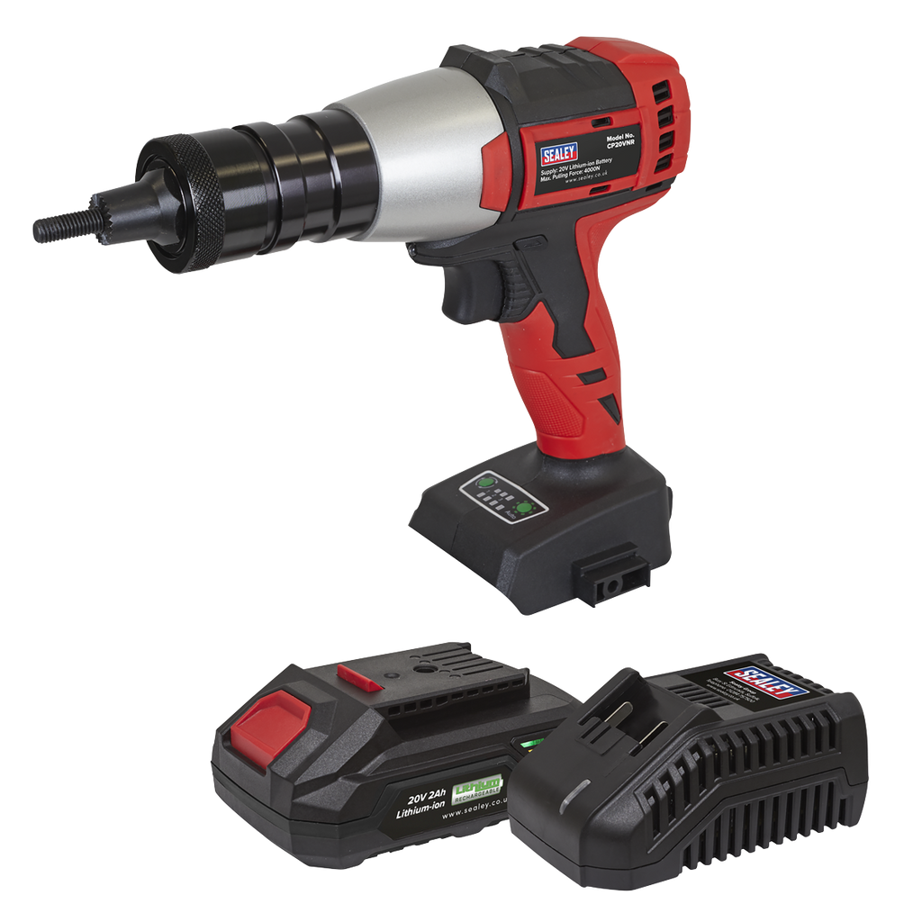 SV20 Series Brushless Cordless Nut Riveter 20V 2Ah