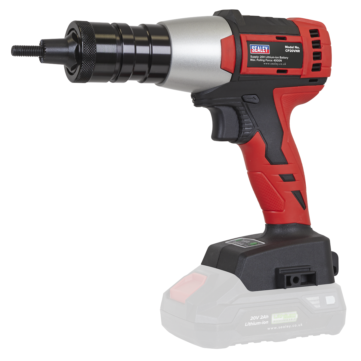 SV20 Series Brushless Cordless Nut Riveter 20V - 2 Batteries