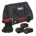 Premier SV20 Series 125mm Cordless Orbital Polisher Kit 20V 4Ah - 2 Batteries