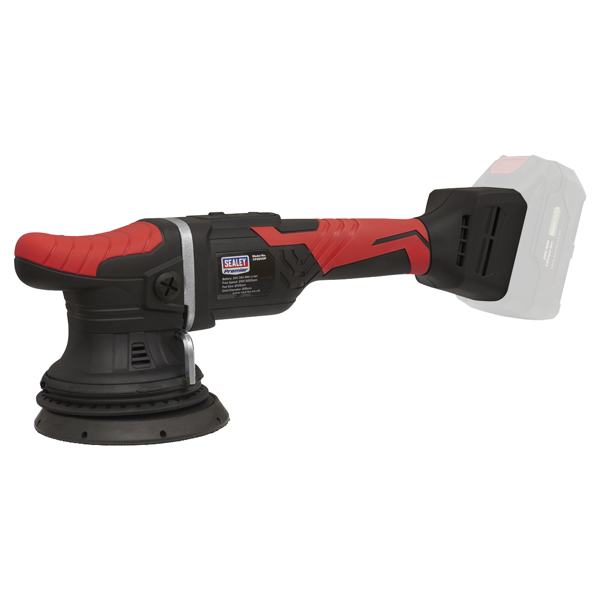 Premier SV20 Series 125mm Cordless Orbital Polisher 20V - Body Only
