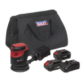 SV20 Series 125mm Cordless Orbital Palm Sander Kit 20V - 2 B