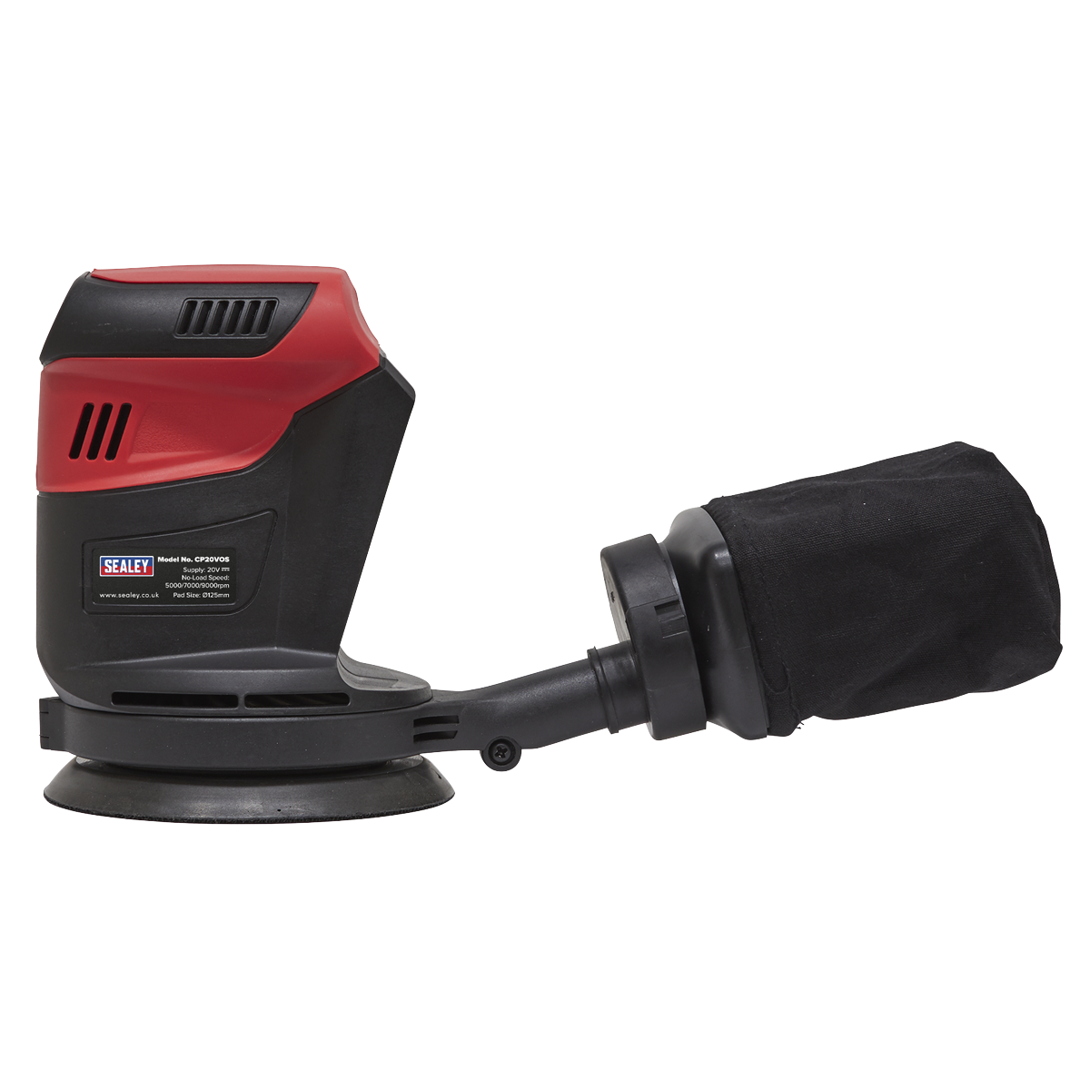 SV20 Series 125mm Cordless Orbital Palm Sander 20V - Body On