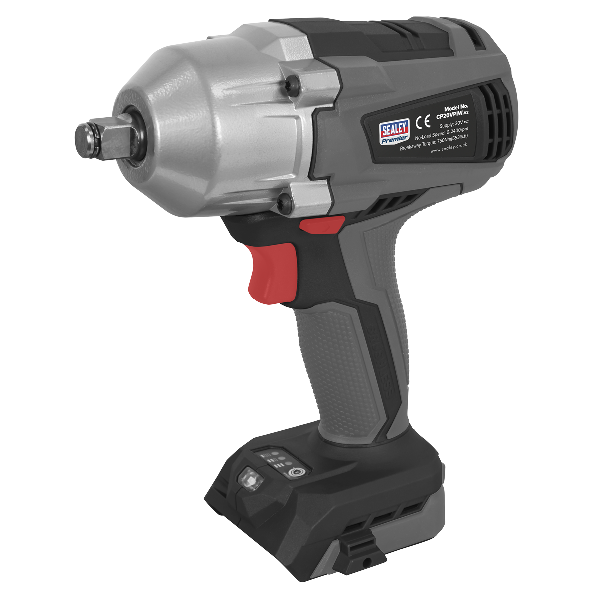 Premier SV20 Series 1/2"Sq Drive Brushless Cordless Impact W