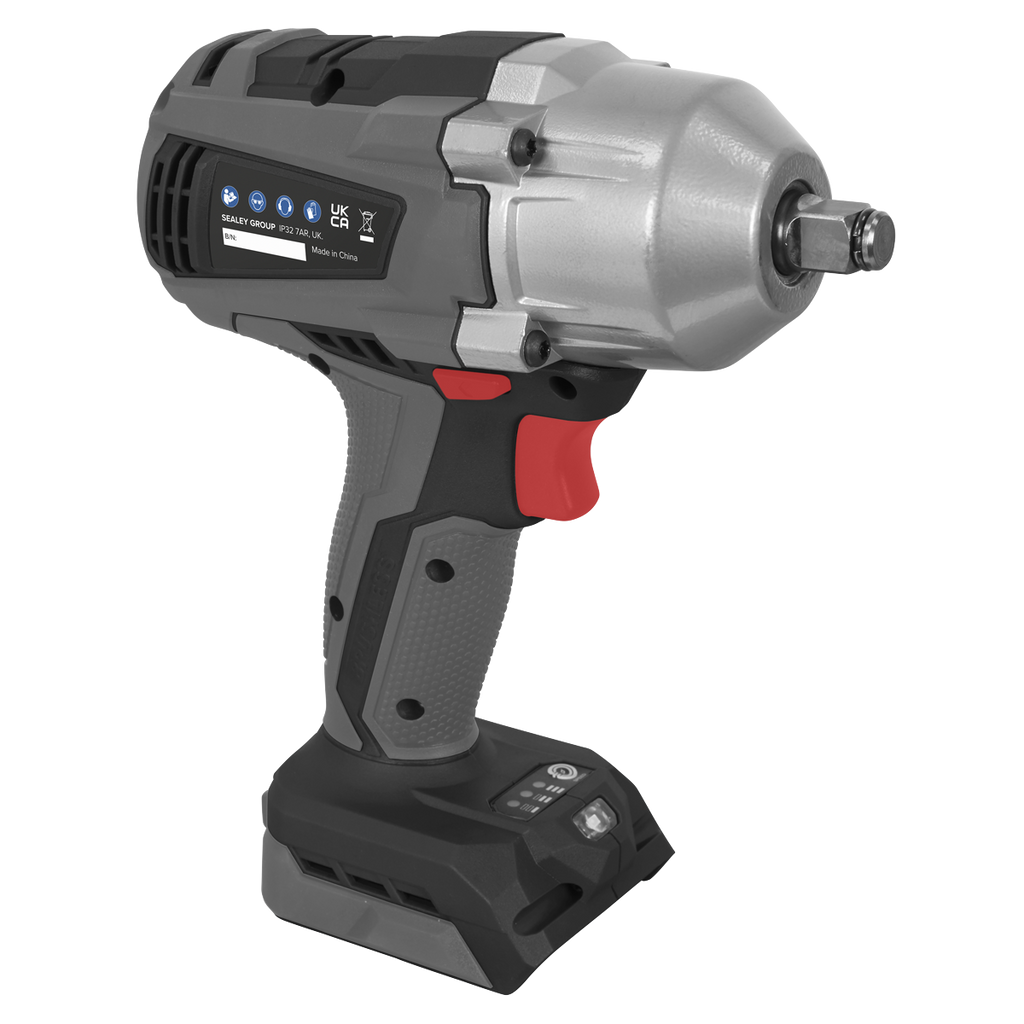 Premier SV20 Series 1/2"Sq Drive Brushless Cordless Impact W