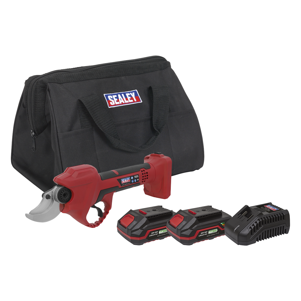 SV20 Series Brushless Cordless Pruning Shears Kit 20V 2Ah - 2 Batteries