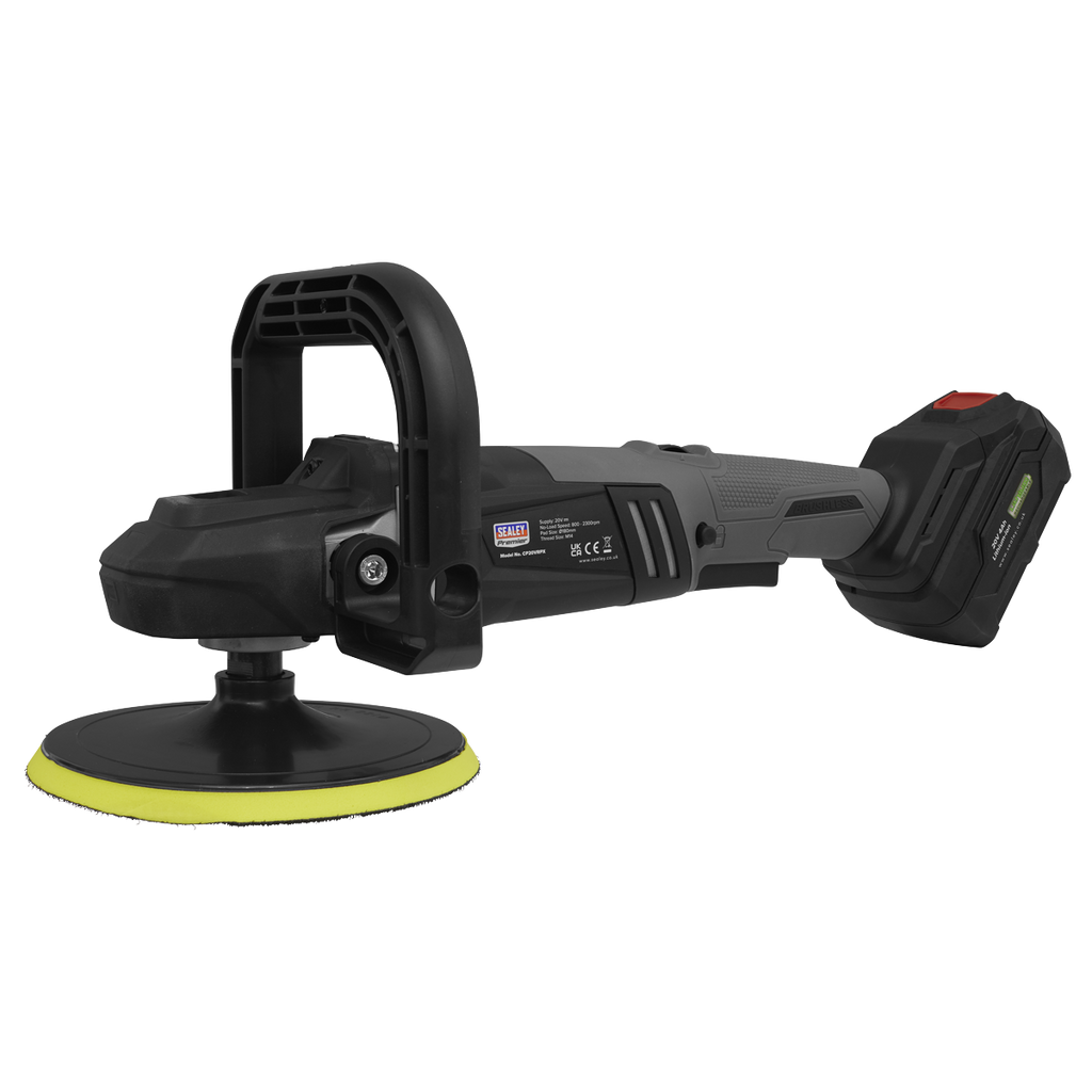 Premier SV20 Series 180mm Brushless Cordless Rotary Polisher
