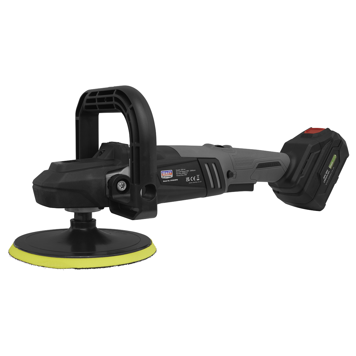 Premier SV20 Series 180mm Brushless Cordless Rotary Polisher