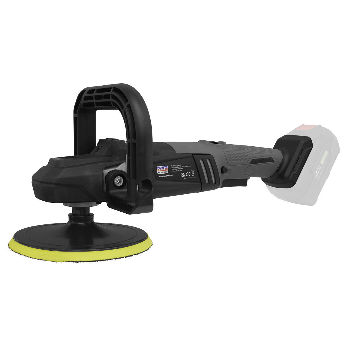 Premier SV20 Series 180mm Brushless Cordless Rotary Polisher