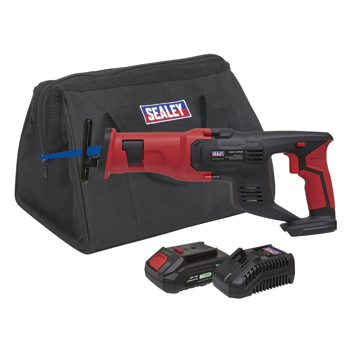 SV20 Series Cordless Reciprocating Saw 20V 2Ah