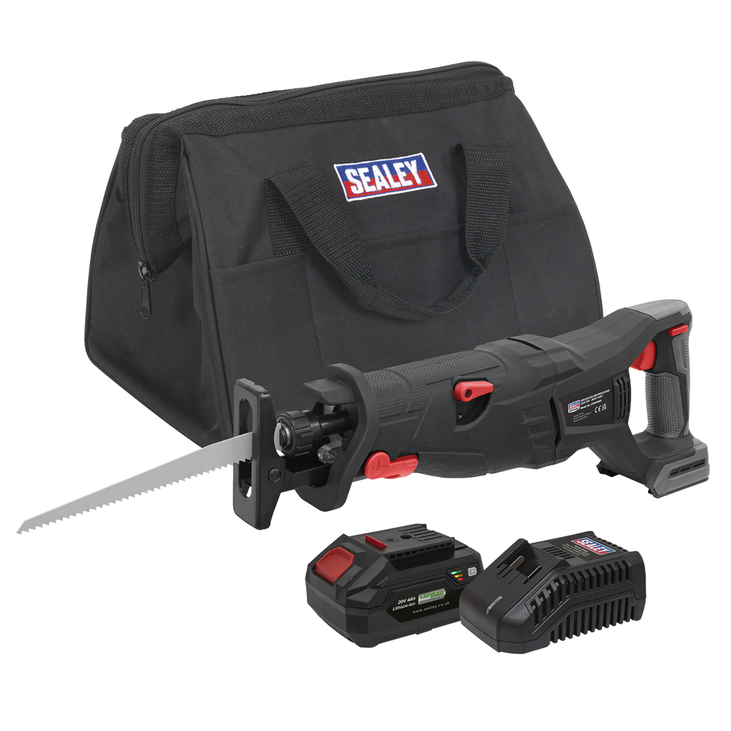 Premier SV20 Series Brushless Cordless Reciprocating Saw 20V