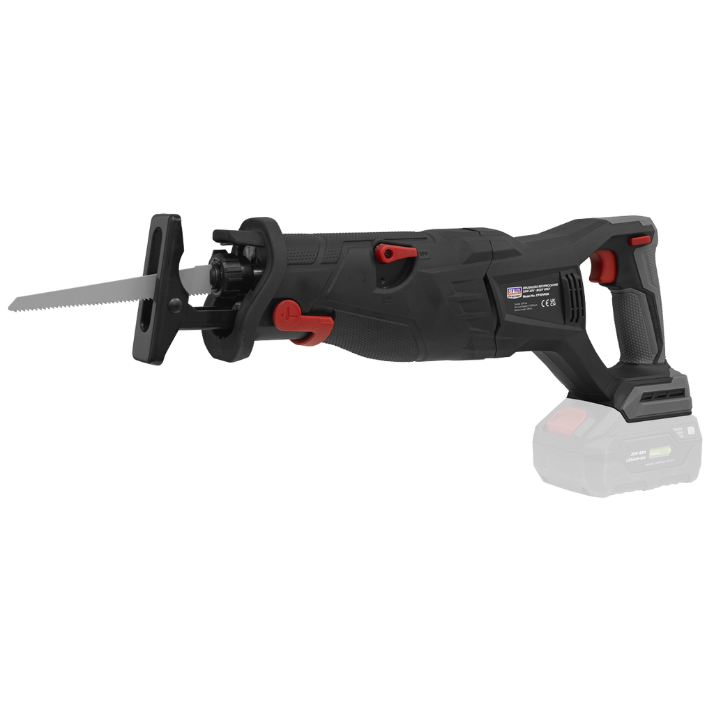 Premier SV20 Series Brushless Cordless Reciprocating Saw 20V - Body Only