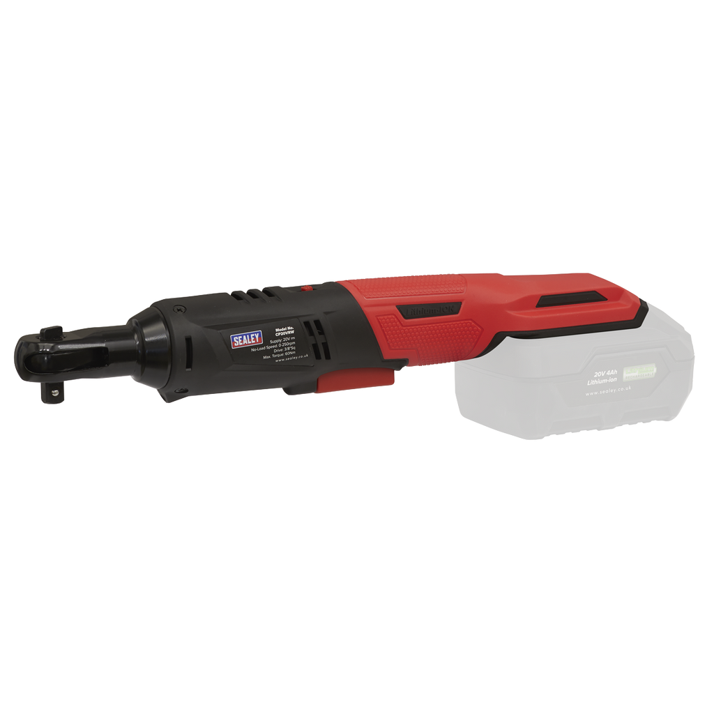 SV20 Series 3/8"Sq Drive Cordless Ratchet Wrench Kit 60Nm 20