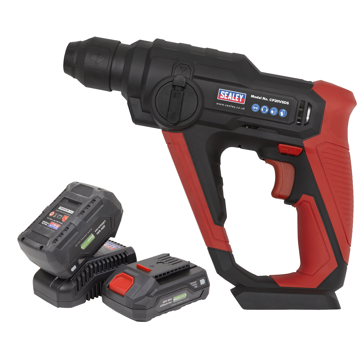 SV20 Series SDS Plus Cordless Rotary Hammer Drill Kit 20V -