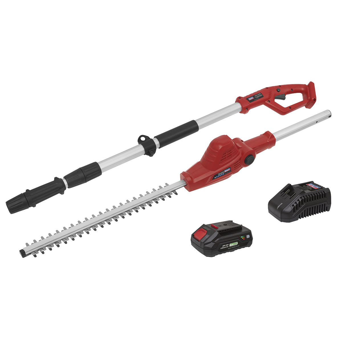 SV20 Series Cordless Telescopic Hedge Trimmer Kit 20V 2Ah