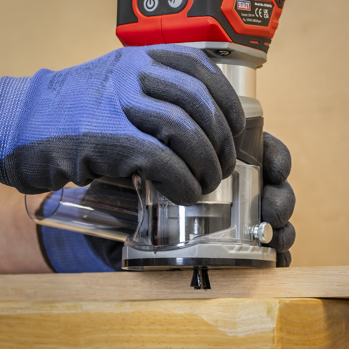 SV20 Series Cordless Trimming Router Kit 20V 4Ah - 2 Batteries