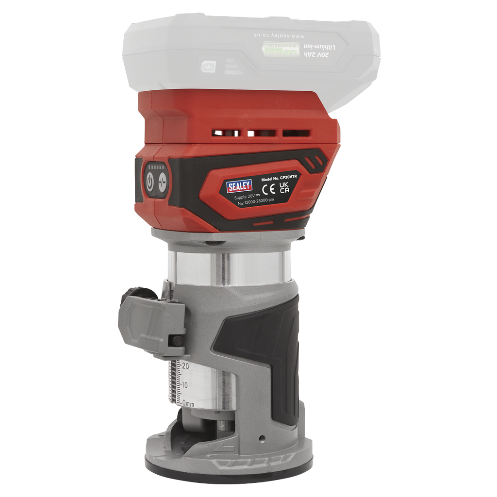 SV20 Series Cordless Trimming Router Kit 20V 4Ah - 2 Batteries