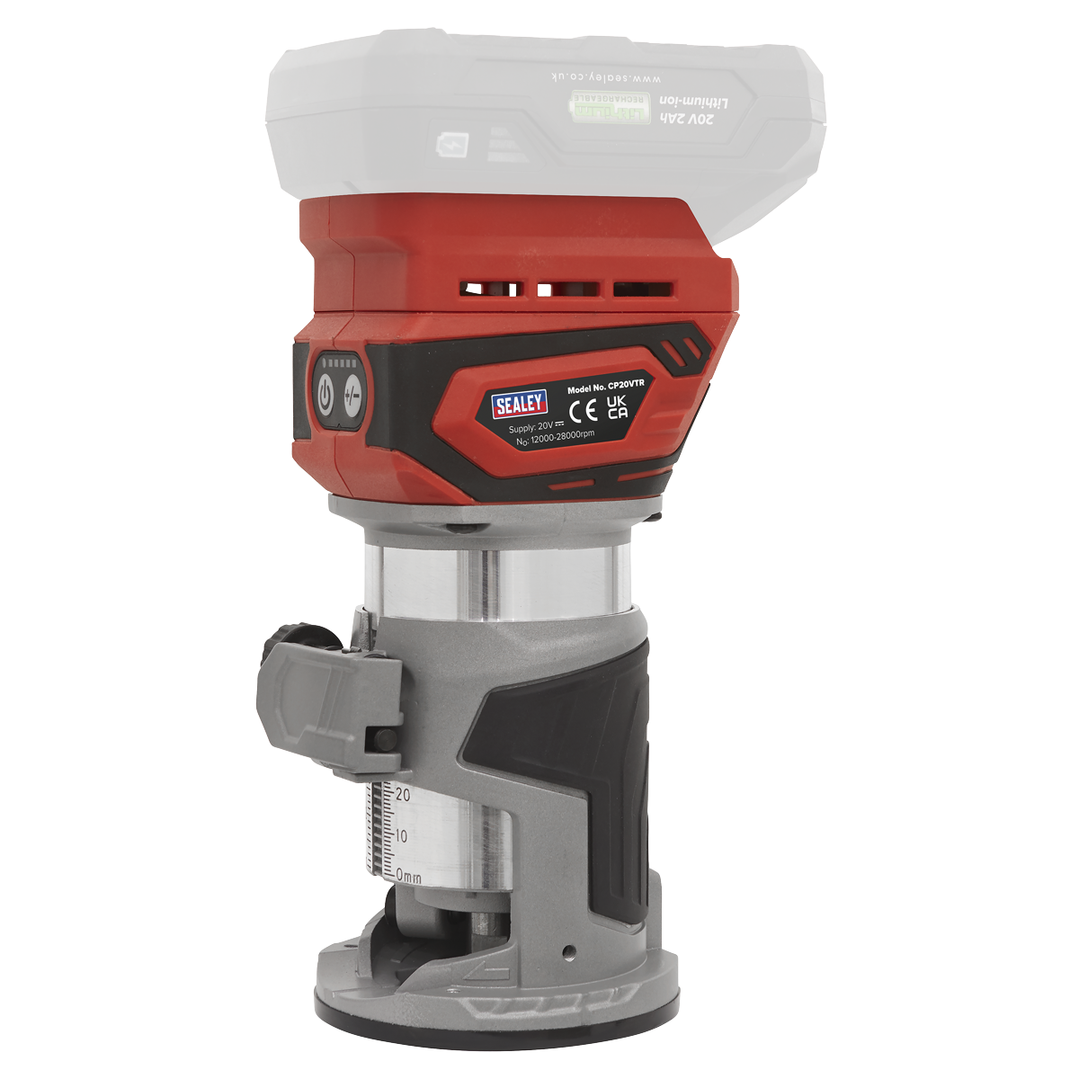 SV20 Series Cordless Trimming Router Kit 20V 4Ah - 2 Batteries