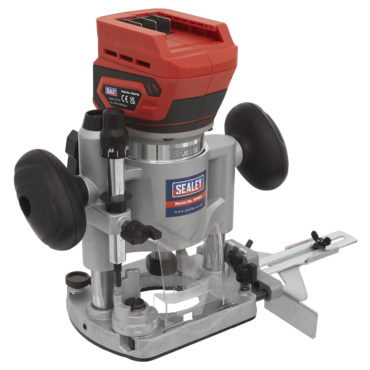 SV20 Series Cordless Trimming Router Kit 20V 4Ah - 2 Batteries