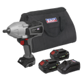 Premier SV20 Series Cordless Impact Wrench Kit 20V 4Ah - 2 Batteries