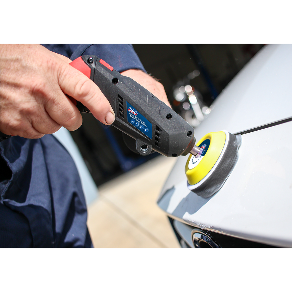 Cordless Mini Sander/Polisher Kit 75mm 12V