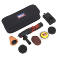 Cordless Mini Sander/Polisher Kit 75mm 12V