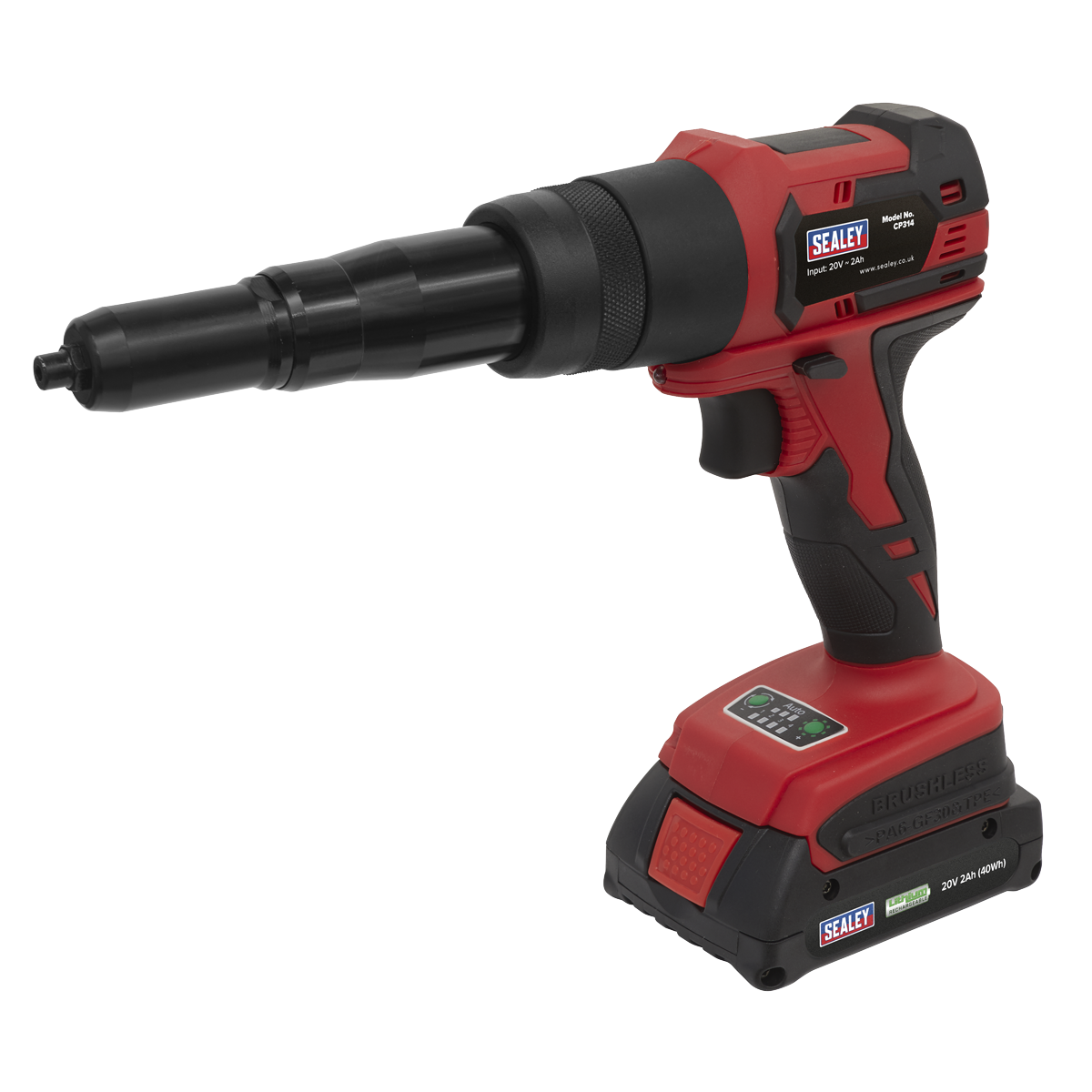 Cordless Riveter 20V 2Ah