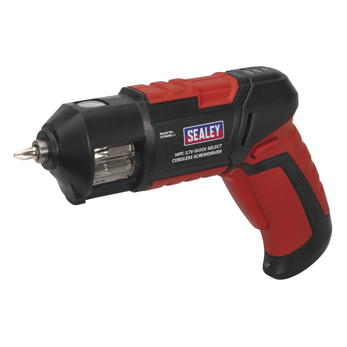 Cordless Quick Select Screwdriver 3.7V 14pc