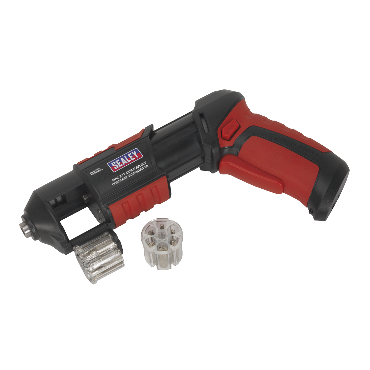 Cordless Quick Select Screwdriver 3.7V 14pc