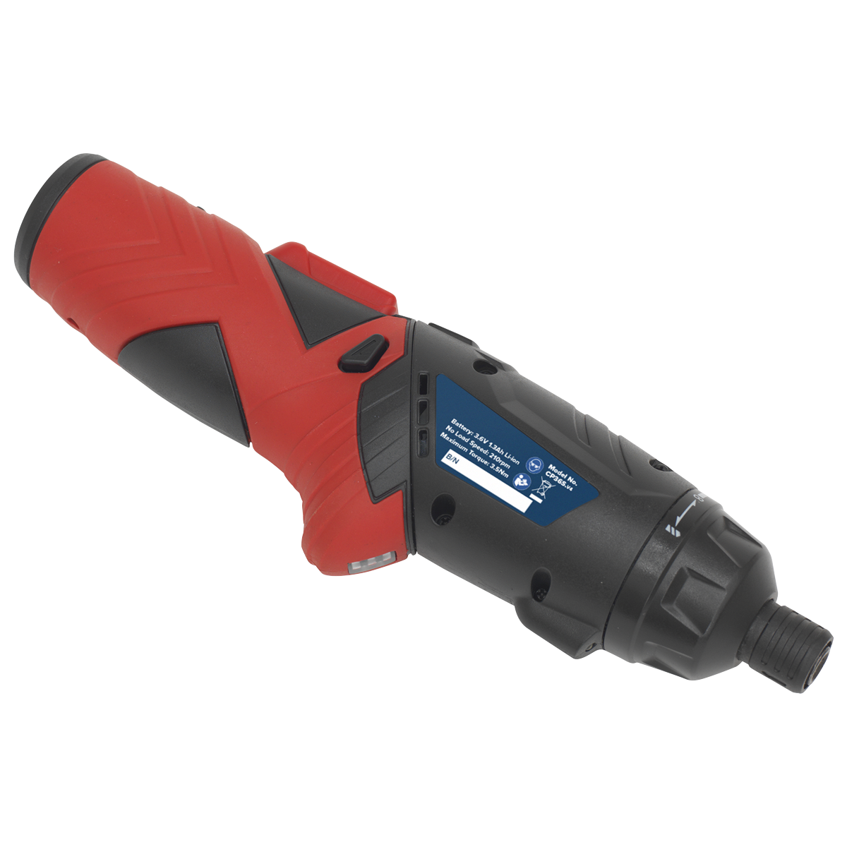 Cordless Screwdriver Set 3.6V 53pc