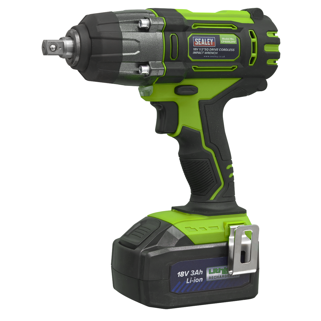 Low Profile Trolley Jack & Impact Wrench Combo, Green (2001LEHVCOMBO)
