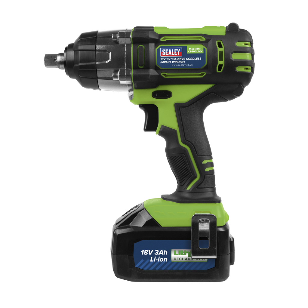 Low Profile Trolley Jack & Impact Wrench Combo, Green (2001LEHVCOMBO)