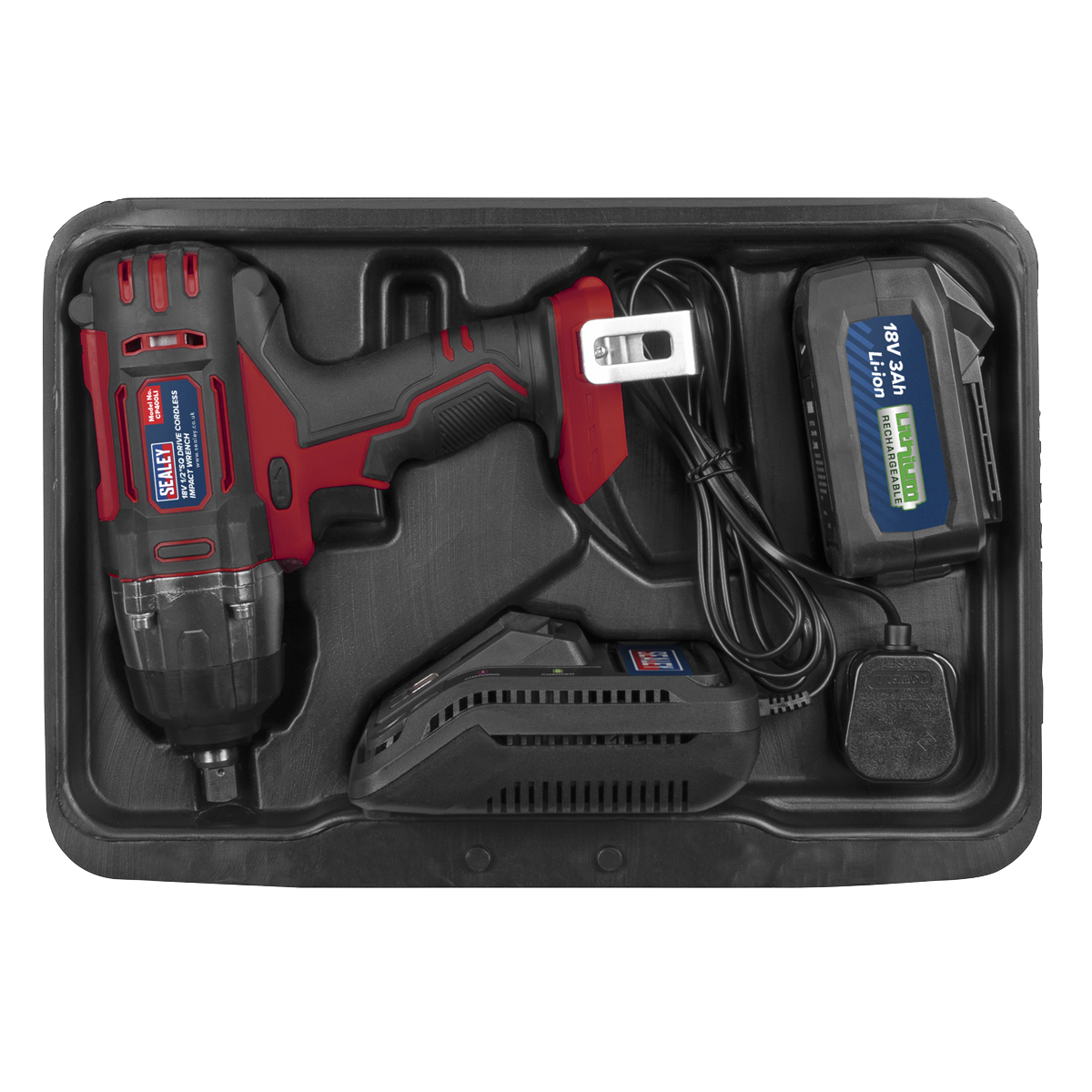 1/2"Sq Drive Cordless Impact Wrench 18V