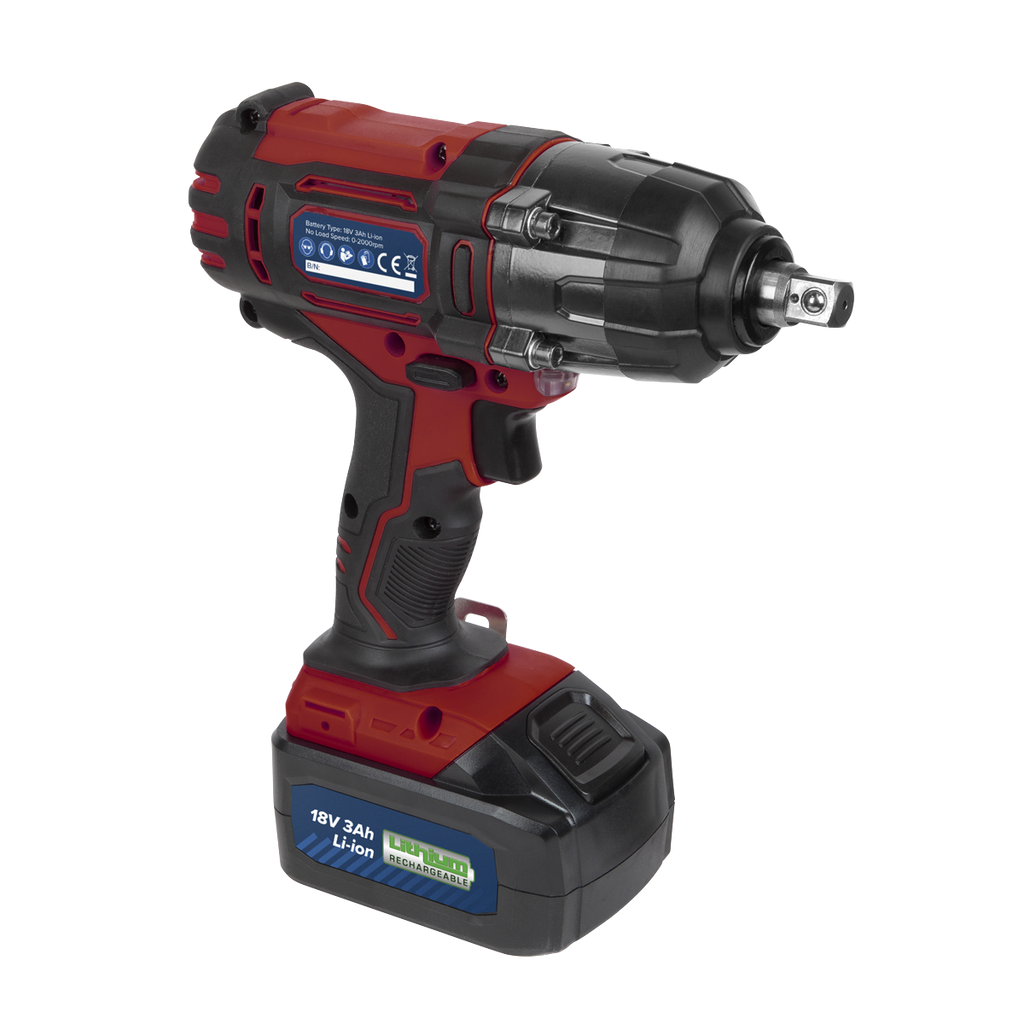 Low Profile Trolley Jack & Impact Wrench Combo, Red (2001LERECOMBO)