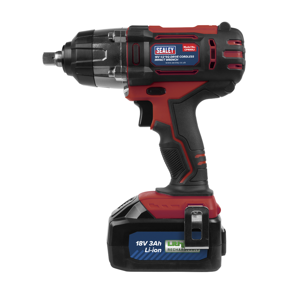 Low Profile Trolley Jack & Impact Wrench Combo, Red (2001LERECOMBO)