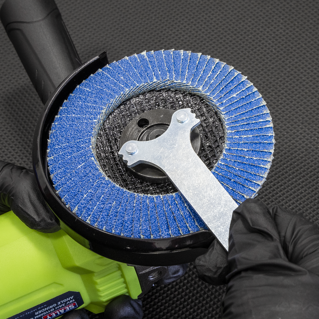 115mm Cordless Angle Grinder 18V 3Ah - Green