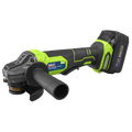 115mm Cordless Angle Grinder 18V 3Ah - Green