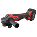 115mm Cordless Angle Grinder 18V 3Ah - Red
