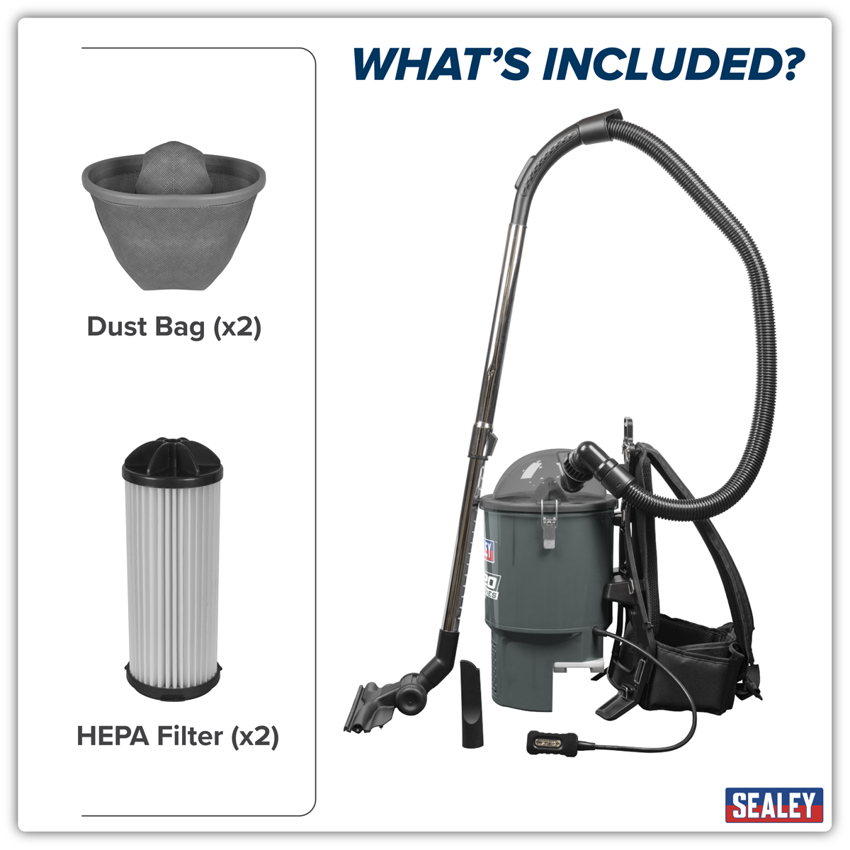 SV20 Series Backpack Vacuum Cleaner Kit 40V (CP40VBVKIT)